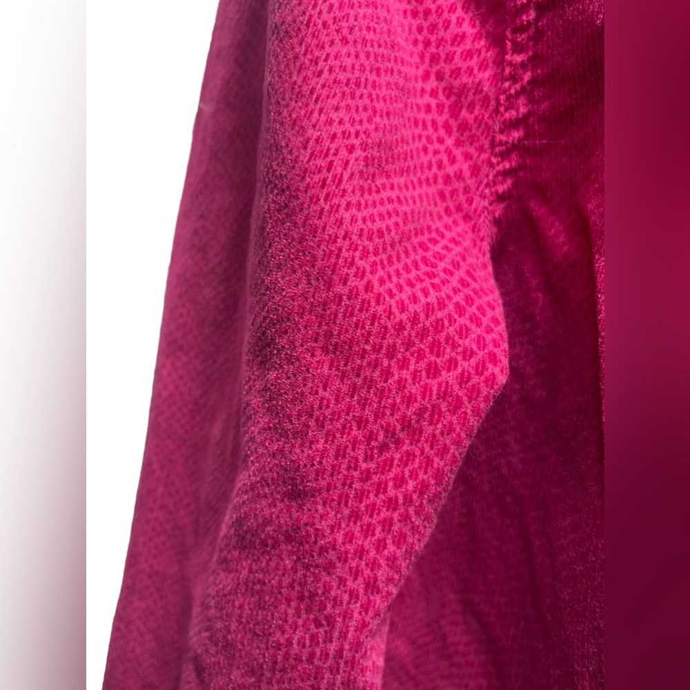 Chico's Pink Ruffle Blazer - Picture 3 of 9